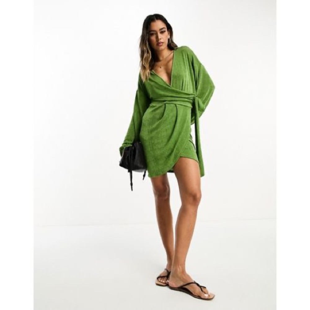 ASOS Mini Wrap Dress
